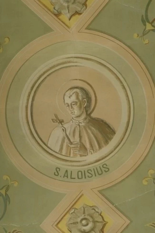 Pietro - Dipinto murale di San Luigi Gonzaga